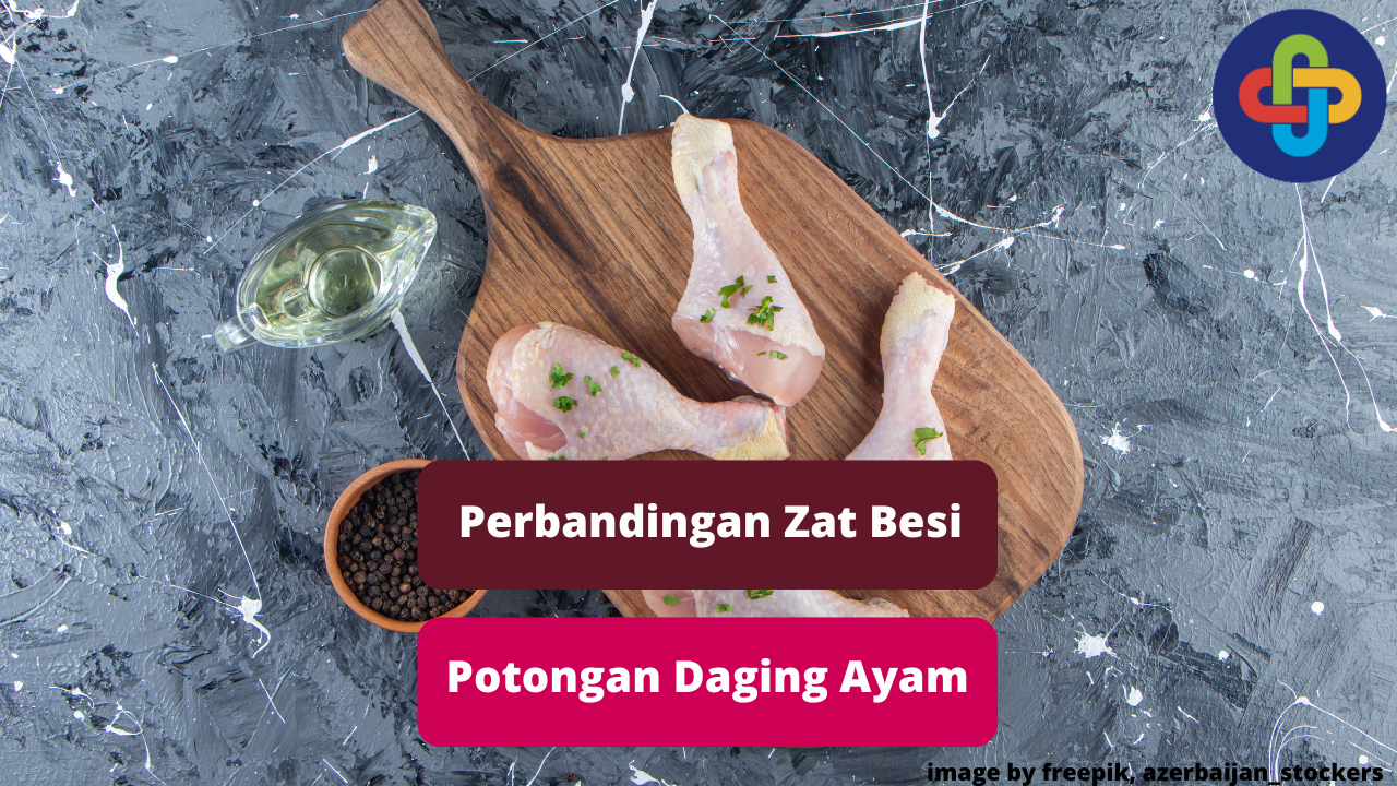 Berikut Perbandingan Zat Besi Pada Potongan Daging Ayam